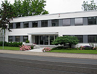 Bürogebäude Außenanlage